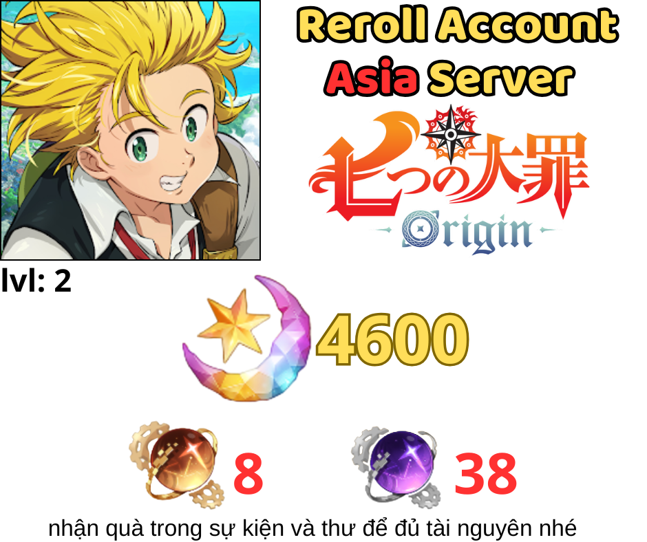 [ASIA] The Seven Deadly Sins: Origin 4600 Star Fragment